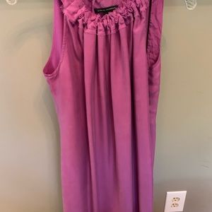 Banana Republic Pink Silk A-Line size 8